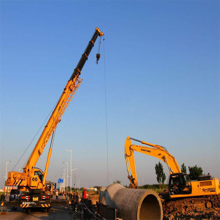 芝罘25吨吊车吊8吨,最远吊多少米